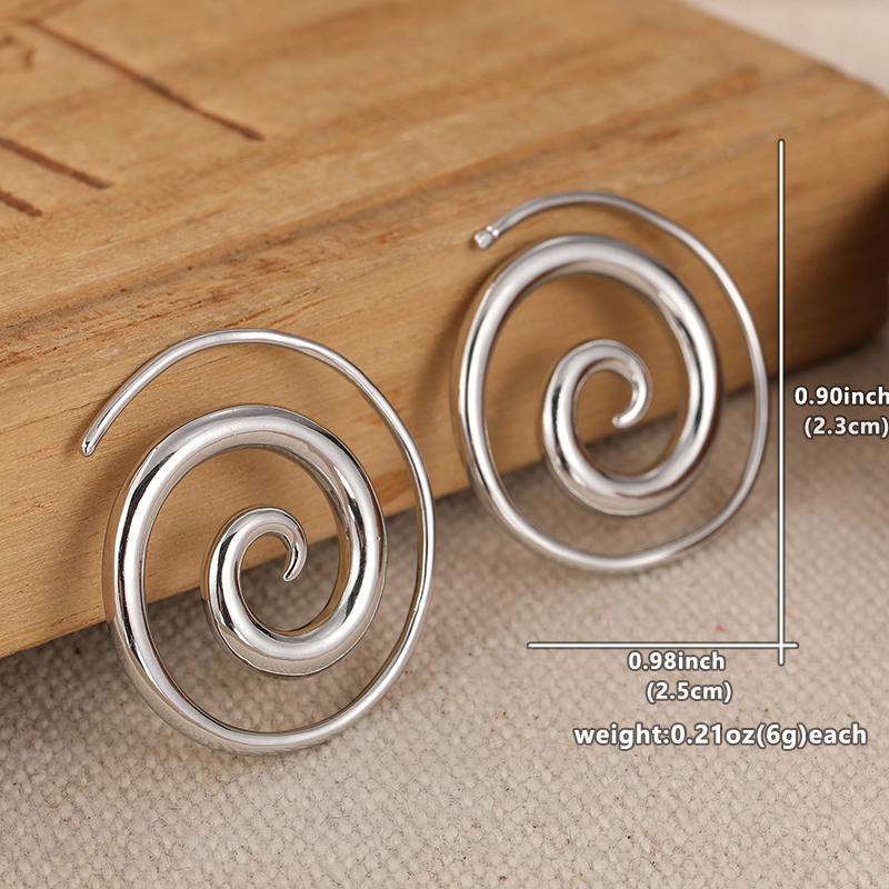 Vintage Ethnic Copper Color Metal Geometry Spiral Dangle Earrings for Women Zircon медный
Vintage Ethnic Copper Color Metal Geometry Spiral Dangle Earrings for Women Zircon медный