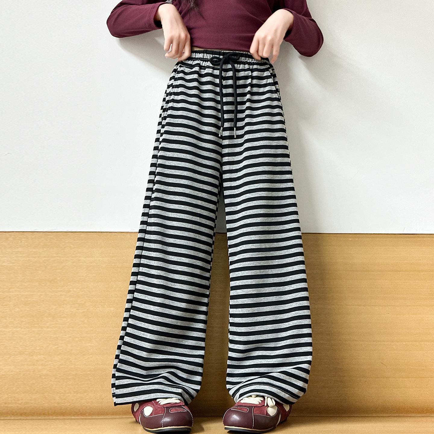 2025 Girls Striped Wide-Leg Pants - Spring & Autumn Casual Long Pants 140 cm
2025 Girls Striped Wide-Leg Pants - Spring & Autumn Casual Long Pants 140 cm