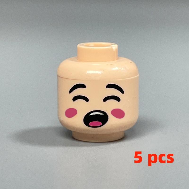 MOC Bricks Hollow Flesh Face Expression Head Ideal For 4cm Figure DO-IT-YOURSELF Educational Constructing Blocks Playthings Children Gifts
MOC Bricks Hollow Flesh Face Expression Head Ideal For 4cm Figure DO-IT-YOURSELF Educational Constructing Blocks Playthings Children Gifts