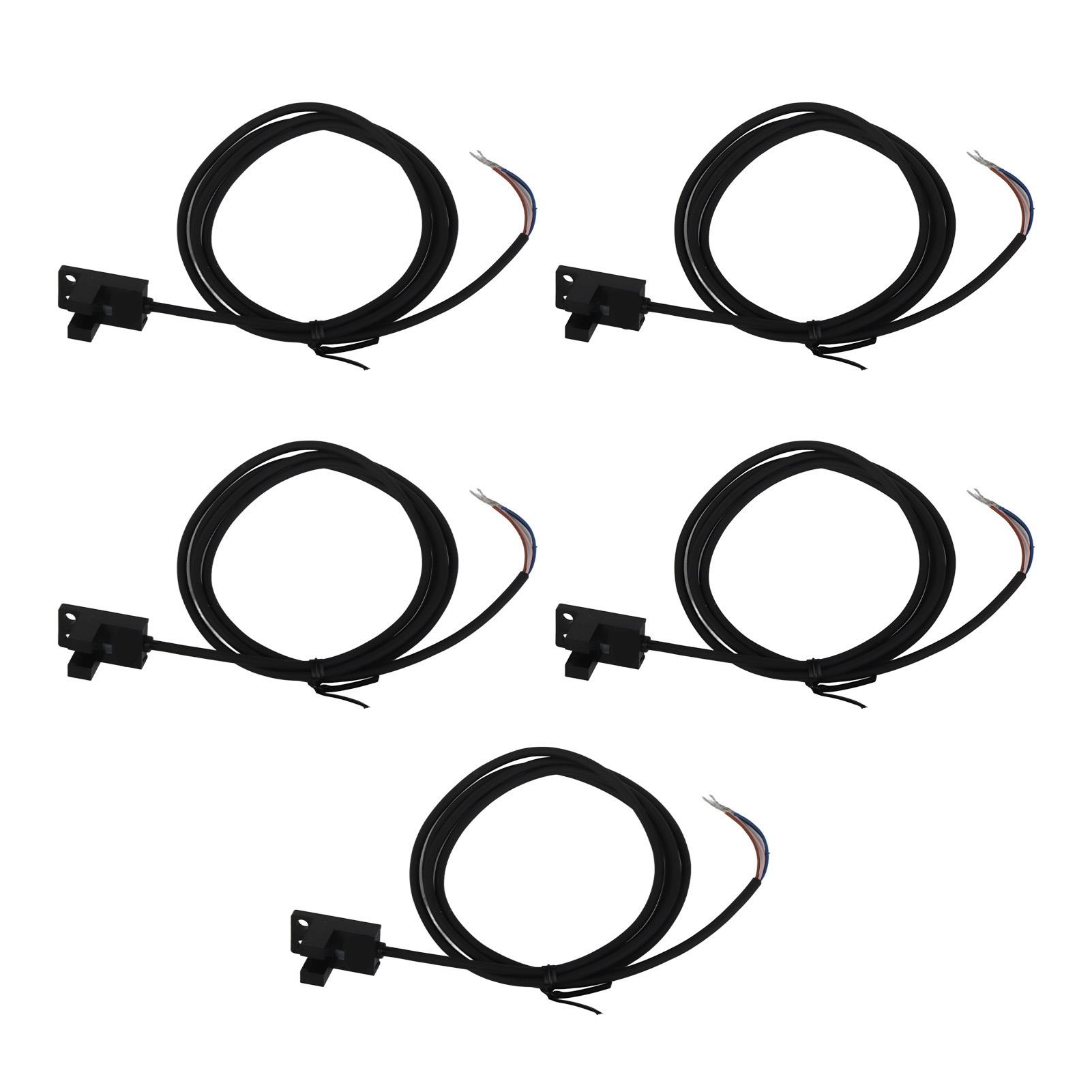 5Pcs Photoelectric Switch Sensor U Grooved High Accuracy NPN Photoelectric Switch DC524V
5Pcs Photoelectric Switch Sensor U Grooved High Accuracy NPN Photoelectric Switch DC524V
