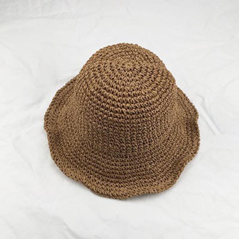 Female Handmade sun hat Bucket cap Wide brim Foldable Straw Hats for Women Summer anti-uv beach sea Women s hats One Size
Female Handmade sun hat Bucket cap Wide brim Foldable Straw Hats for Women Summer anti-uv beach sea Women s hats One Size
