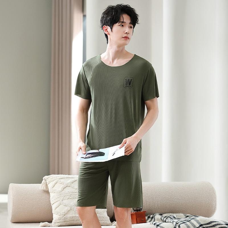 summer Men s Pajamas tops and Shorts MODAL COTTON cool Sleepwear Loungewear Students Two-Piece letter Youth Nightwear Homewear XXXL
summer Men s Pajamas tops and Shorts MODAL COTTON cool Sleepwear Loungewear Students Two-Piece letter Youth Nightwear Homewear XXXL