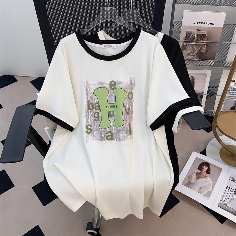 Women s Plus Size Slimming Loose Fit Mid-Length Short-Sleeve Round Neck T-Shirt 7XL чорний
Women s Plus Size Slimming Loose Fit Mid-Length Short-Sleeve Round Neck T-Shirt 7XL чорний