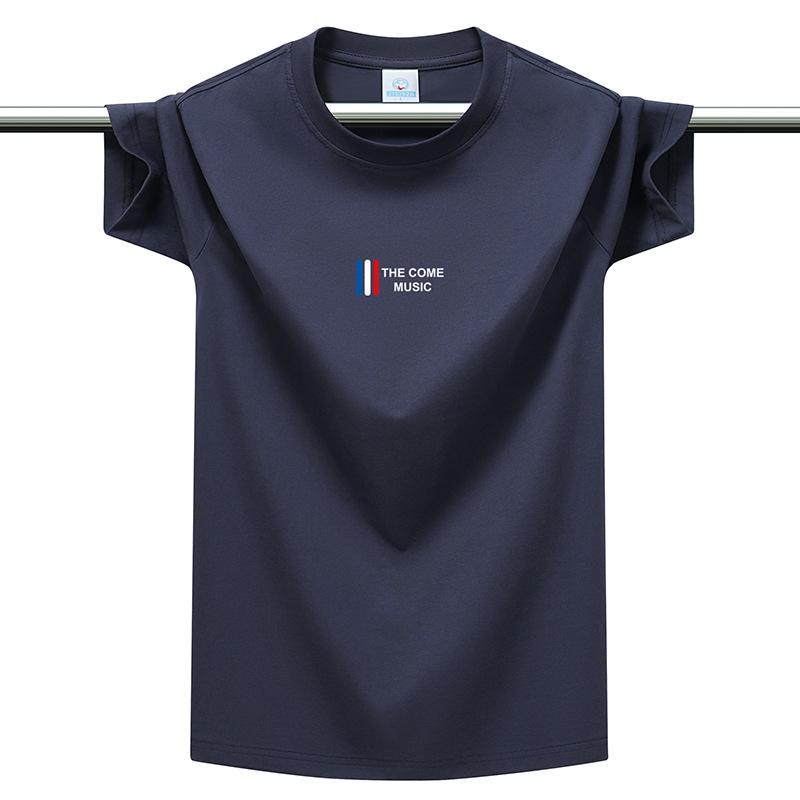 220GSM Heavyweight Cotton T-Shirt for Men 12 Colors Crew Neck Short Sleeve Fashion Tee Breathable Soft Casual Summer Top 6XL темно-синього кольору
220GSM Heavyweight Cotton T-Shirt for Men 12 Colors Crew Neck Short Sleeve Fashion Tee Breathable Soft Casual Summer Top 6XL темно-синього кольору