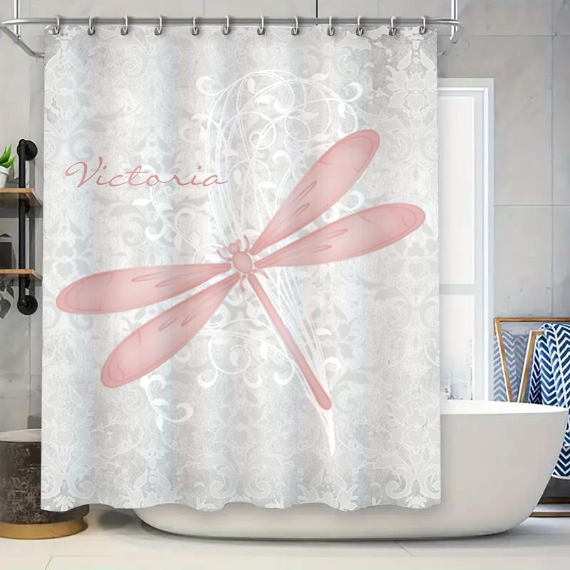 Шторка для душа Стрекоза Белое кружево Имя на заказ Декор для ванной Персонализированное украшение для дома Водонепроницаемая ткань Принт для ванной 90x180cm
Шторка для душа Стрекоза Белое кружево Имя на заказ Декор для ванной Персонализированное украшение для дома Водонепроницаемая ткань Принт для ванной 90x180cm