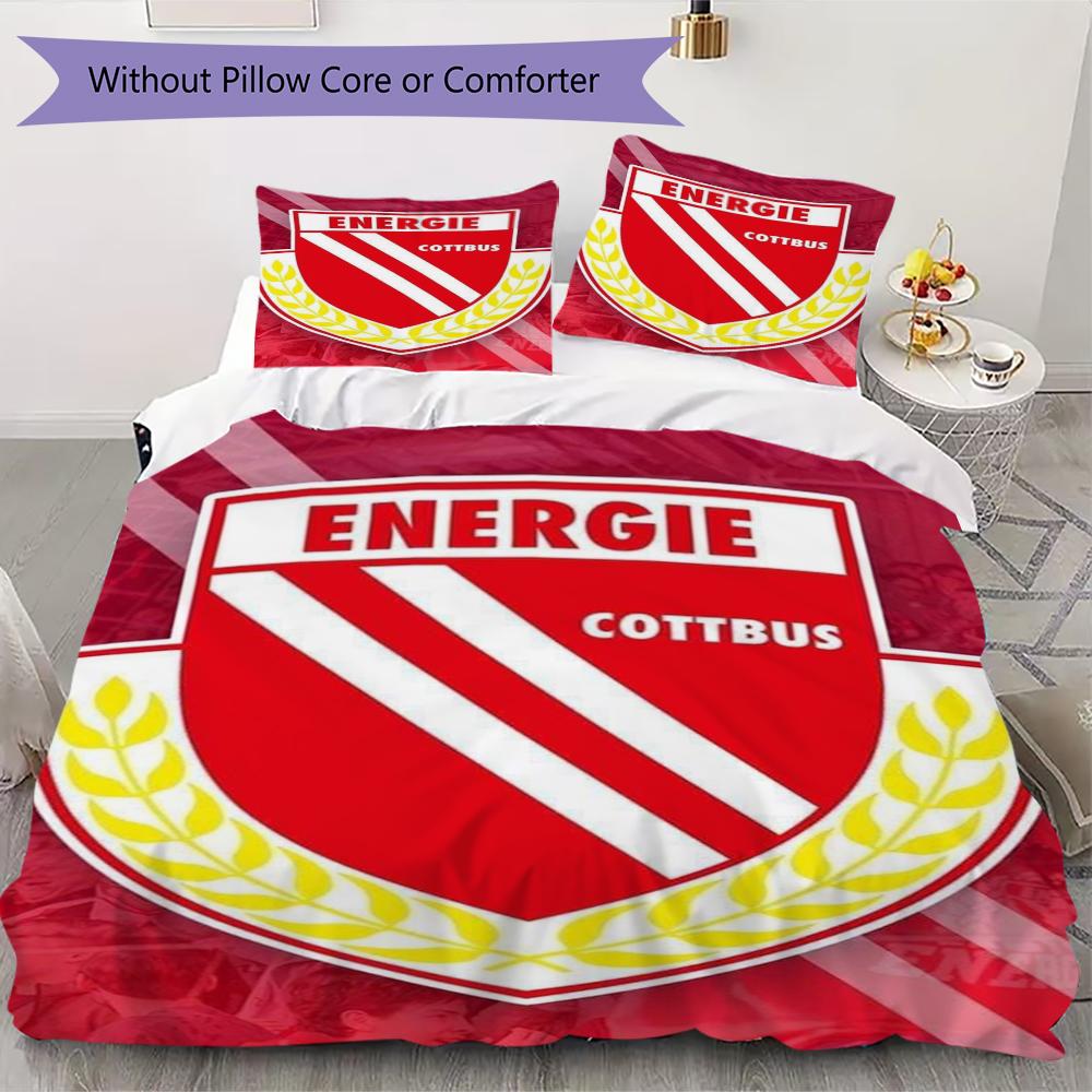Energie Cottbus Pattern Bedding uilt Set uilt Cover Pillowcase Home Decoration Birthday Gift (1 * duvet cover + 2 * pillowcase without core)38 135x200cm
Energie Cottbus Pattern Bedding uilt Set uilt Cover Pillowcase Home Decoration Birthday Gift (1 * duvet cover + 2 * pillowcase without core)38 135x200cm