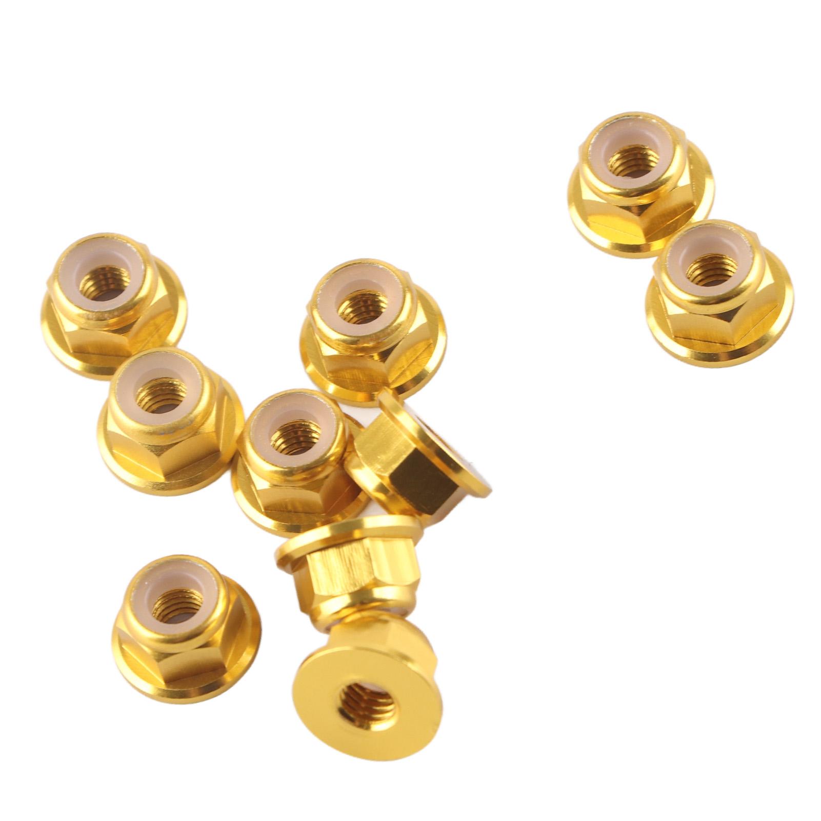 Анодированные самоконтрящиеся гайки M4 с нейлоновой вставкой, шестигранная стопорная гайка, набор 10 шт., алюминиевый сплав
Анодированные самоконтрящиеся гайки M4 с нейлоновой вставкой, шестигранная стопорная гайка, набор 10 шт., алюминиевый сплав