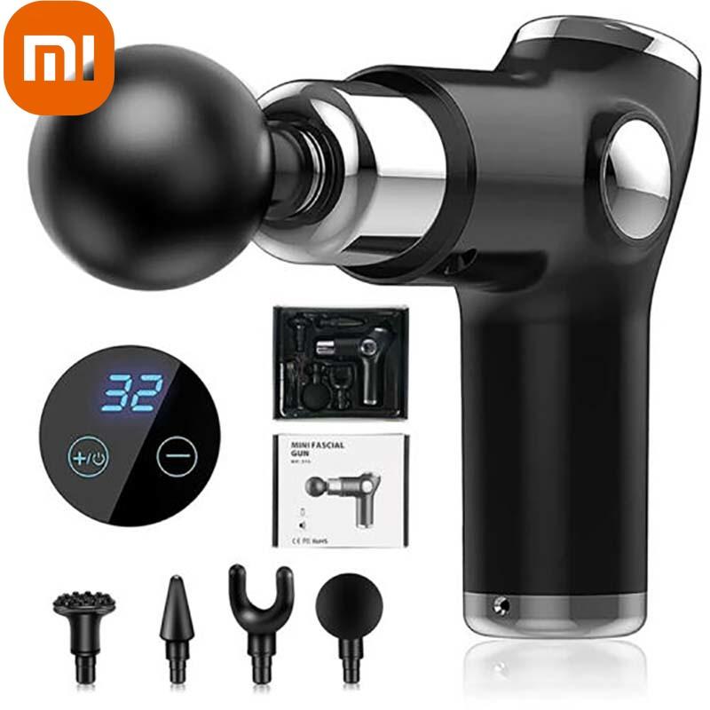 Электрический массажный пистолет Xiaomi, 32 уровня скорости, для похудения, тела, шеи, спины, ног, ног, плеч, массажер для мышц, фасций, пистолет, ударные массажеры
Электрический массажный пистолет Xiaomi, 32 уровня скорости, для похудения, тела, шеи, спины, ног, ног, плеч, массажер для мышц, фасций, пистолет, ударные массажеры