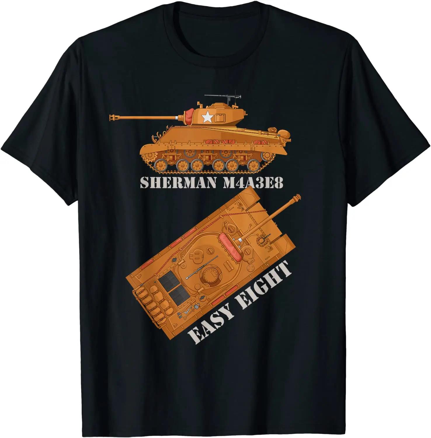 Sherman M4A3E8 Easy Eight American WWII Tanks Diagram TShirt Summer Cotton ONeck Short Sleeve Mens T Shirt New S3XL S
Sherman M4A3E8 Easy Eight American WWII Tanks Diagram TShirt Summer Cotton ONeck Short Sleeve Mens T Shirt New S3XL S