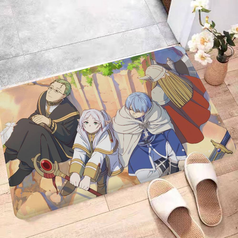 Anime Frieren Entrance Door Mat Nordic Style Bedroom Living Room Doormat Home Balcony Anti-Slip Modern Home Decor 40x60 cm
Anime Frieren Entrance Door Mat Nordic Style Bedroom Living Room Doormat Home Balcony Anti-Slip Modern Home Decor 40x60 cm