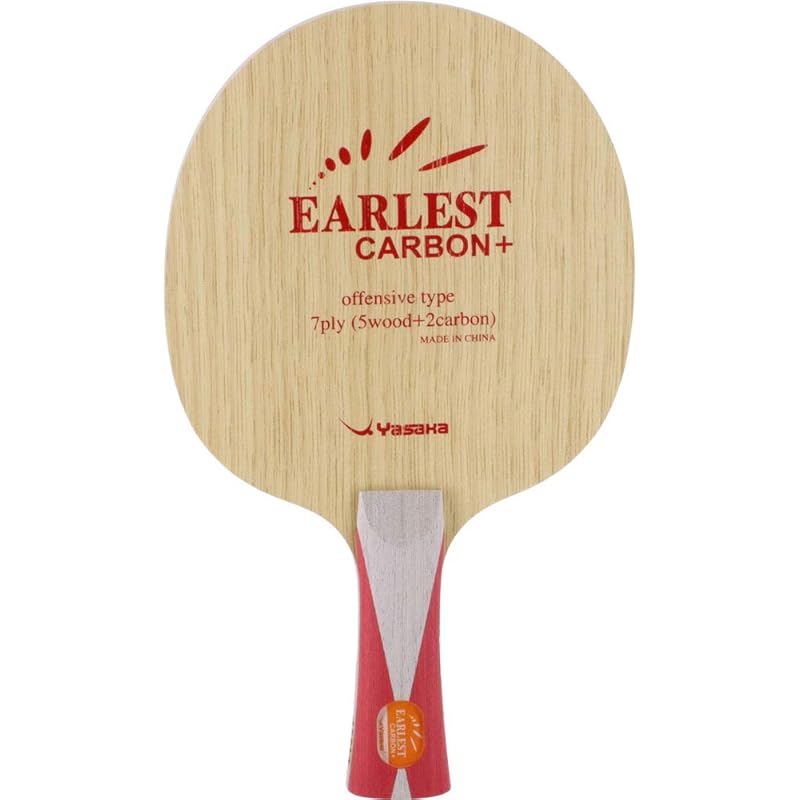 Yasaka table tennis racket Arrest carbon+ shake hand For attack Contains special materials flare YR163
Yasaka table tennis racket Arrest carbon+ shake hand For attack Contains special materials flare YR163