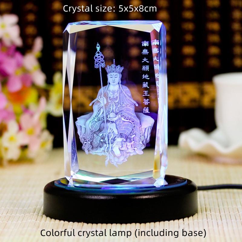 Орнамент из хрусталя Статуя Будды Короля Тибета Бодхисаттвы Украшения для дома Аксессуары Хрустальные поделки Хрустальная лампа
Орнамент из хрусталя Статуя Будды Короля Тибета Бодхисаттвы Украшения для дома Аксессуары Хрустальные поделки Хрустальная лампа