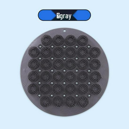 Round Exfoliating Back and Foot Scrubbing Pad - Lazy Person s Massage Mat for Shower сірий колір
Round Exfoliating Back and Foot Scrubbing Pad - Lazy Person s Massage Mat for Shower сірий колір