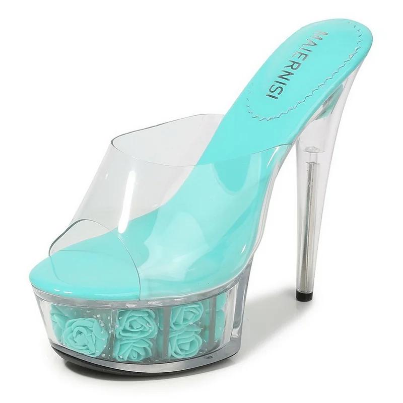 Flower Waterproof Platform Women Crystal High Heel Sandals Office Nightclub Party Pub Wedding Banquet Model Catwalk High Heels 41 світло-синій колір
Flower Waterproof Platform Women Crystal High Heel Sandals Office Nightclub Party Pub Wedding Banquet Model Catwalk High Heels 41 світло-синій колір