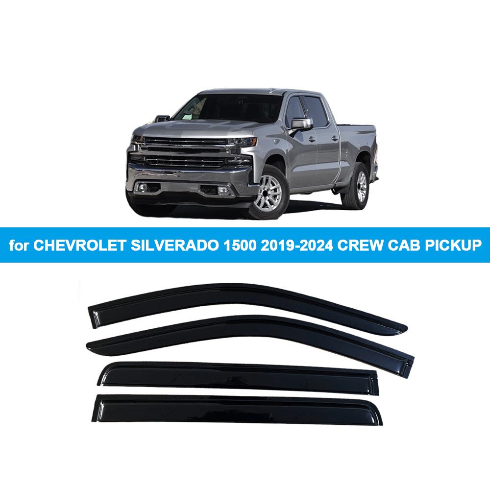 Chevrolet Silverado 1500 Crew Cab 2019-2025 Side Window Rain Deflectors
Chevrolet Silverado 1500 Crew Cab 2019-2025 Side Window Rain Deflectors