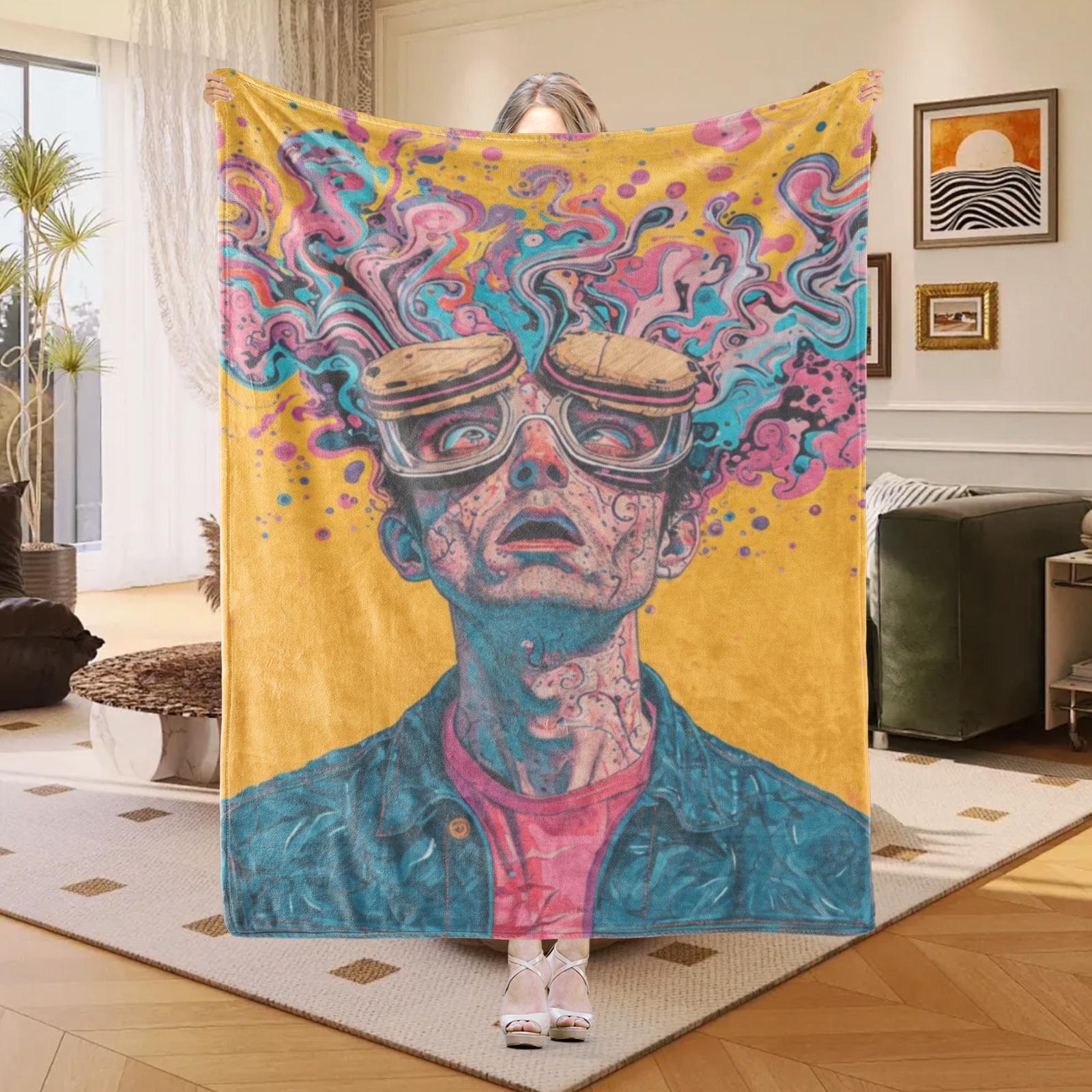 Colorful Paint Splash Flannel Throw Blanket – Vibrant Artistic Design, Soft Cozy Fleece for Couch, Sofa, Bed & Travel 130x150cm51x59in
Colorful Paint Splash Flannel Throw Blanket – Vibrant Artistic Design, Soft Cozy Fleece for Couch, Sofa, Bed & Travel 130x150cm51x59in
