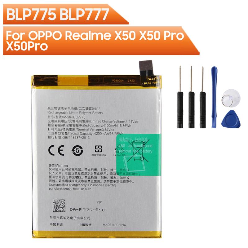 НОВЫЙ сменный аккумулятор BLP775 BLP777 для OPPO Realme X50 X50 Pro X50Pro For OPPO Realme X50
НОВЫЙ сменный аккумулятор BLP775 BLP777 для OPPO Realme X50 X50 Pro X50Pro For OPPO Realme X50
