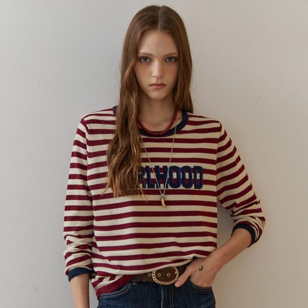 Maxza Color Block Stripe Round Neck Knit Ze11qk006na wines/FREE
Maxza Color Block Stripe Round Neck Knit Ze11qk006na wines/FREE