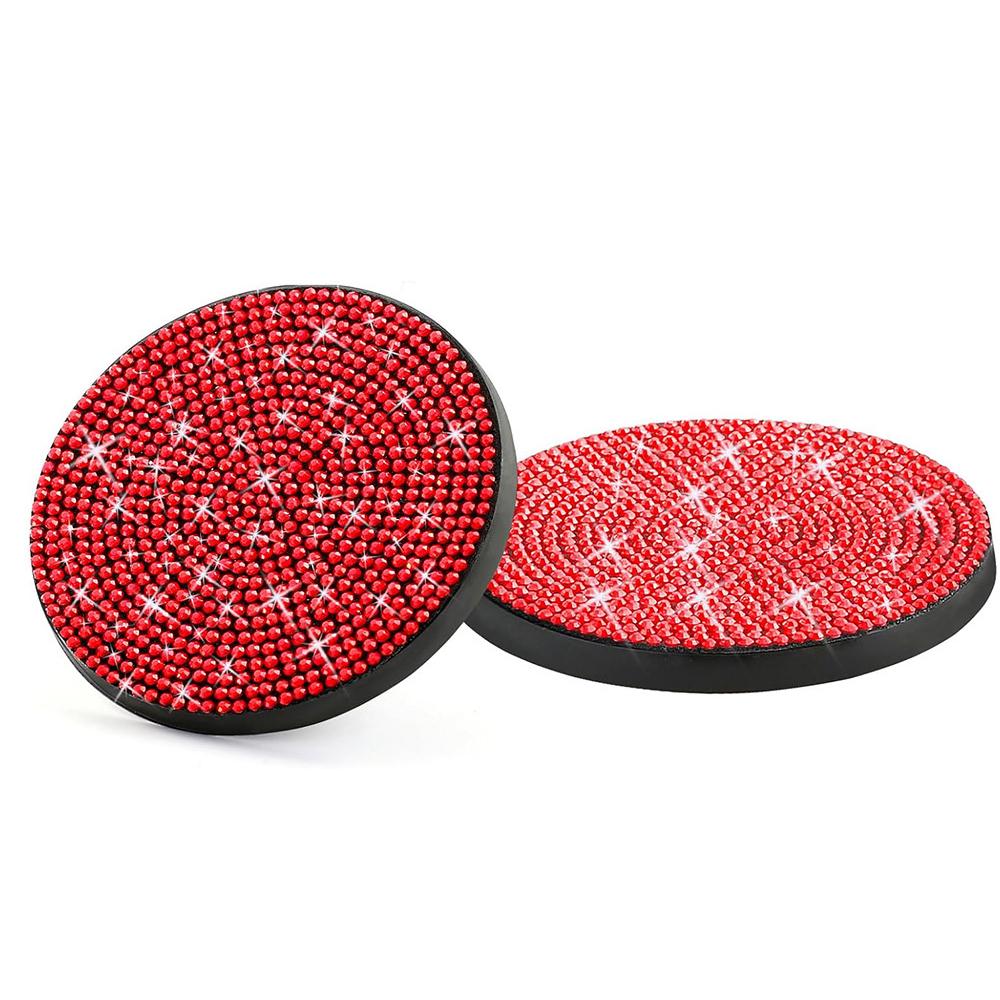 2pcs Bling Car Cup Holder Coaster, 7cm Anti-Slip Shockproof Universal Fashion Coasters Insert Crystal Rhinestone червоний
2pcs Bling Car Cup Holder Coaster, 7cm Anti-Slip Shockproof Universal Fashion Coasters Insert Crystal Rhinestone червоний