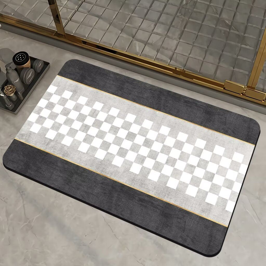 Нескользящий коврик для ванной, коврик для пола из диатомовой грязи, коврик для ног, впитывающий коврик для ванной, бытовой быстросохнущий коврик может быть 40X60cm 15.7X23.6in
Нескользящий коврик для ванной, коврик для пола из диатомовой грязи, коврик для ног, впитывающий коврик для ванной, бытовой быстросохнущий коврик может быть 40X60cm 15.7X23.6in