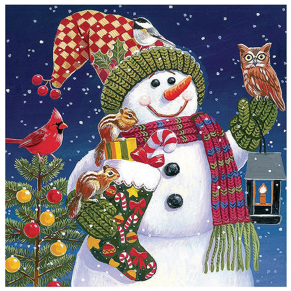 Huacan 5D DIY Full Drill Diamond Painting Kits Dotz Snowman для взрослых Мозаика Искусство Домашний декор стен
Huacan 5D DIY Full Drill Diamond Painting Kits Dotz Snowman для взрослых Мозаика Искусство Домашний декор стен