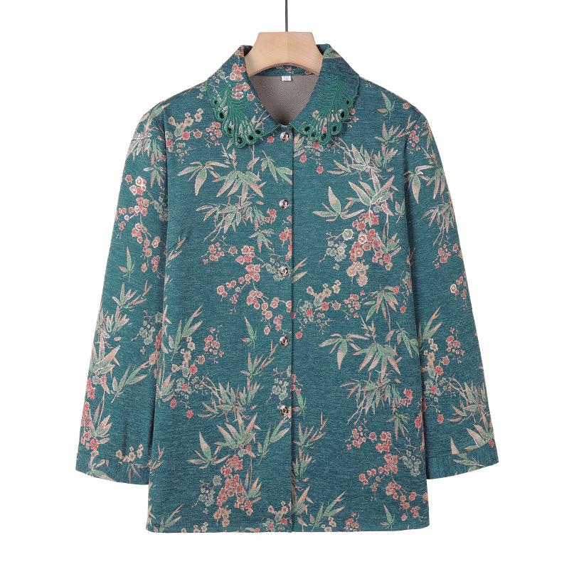 Women s 2026 Summer Retro Long Sleeve Lapel Top for Middle-Aged and Elderly 3XL (suggested 125-135 jin) зелений
Women s 2026 Summer Retro Long Sleeve Lapel Top for Middle-Aged and Elderly 3XL (suggested 125-135 jin) зелений