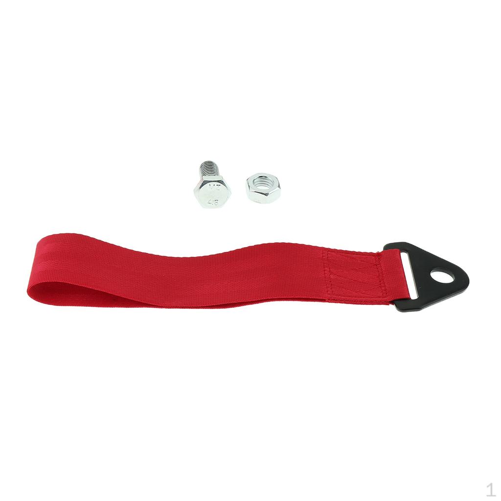 Tow Hauling Towing Strap Rope Loop With Hook, Red
Tow Hauling Towing Strap Rope Loop With Hook, Red