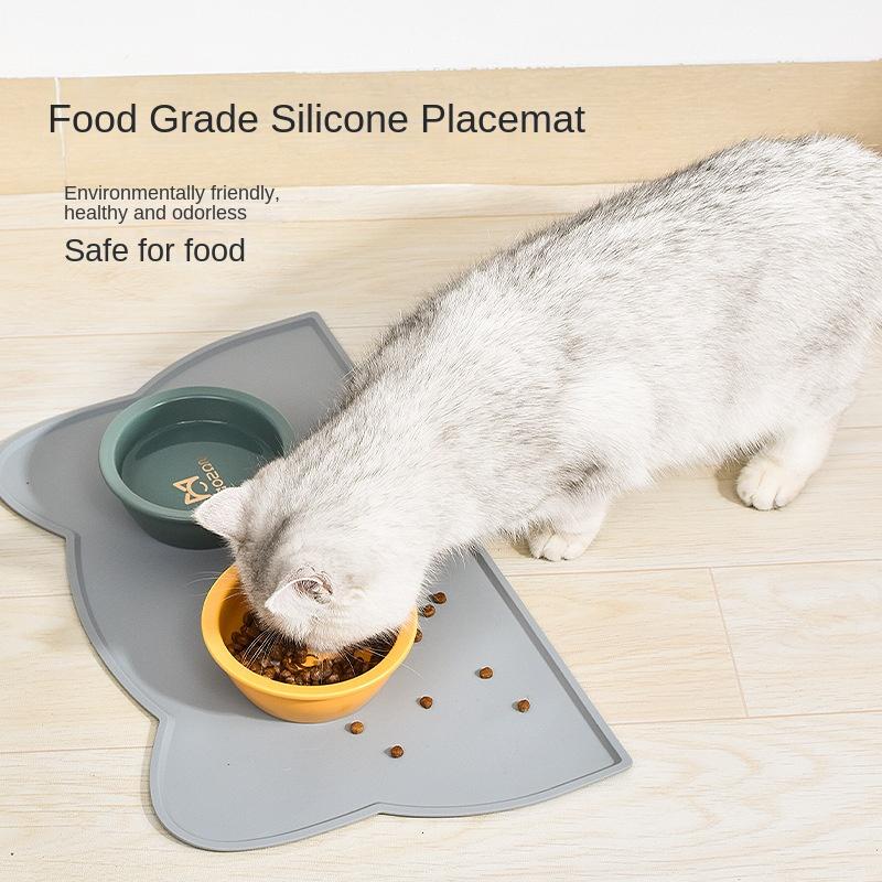 Pet Silicone Food Mat Portable Waterproof Leak-Proof Non-Slip Feeding Mats Bowl Pad Cushion For Cats Dogs Pet
Pet Silicone Food Mat Portable Waterproof Leak-Proof Non-Slip Feeding Mats Bowl Pad Cushion For Cats Dogs Pet