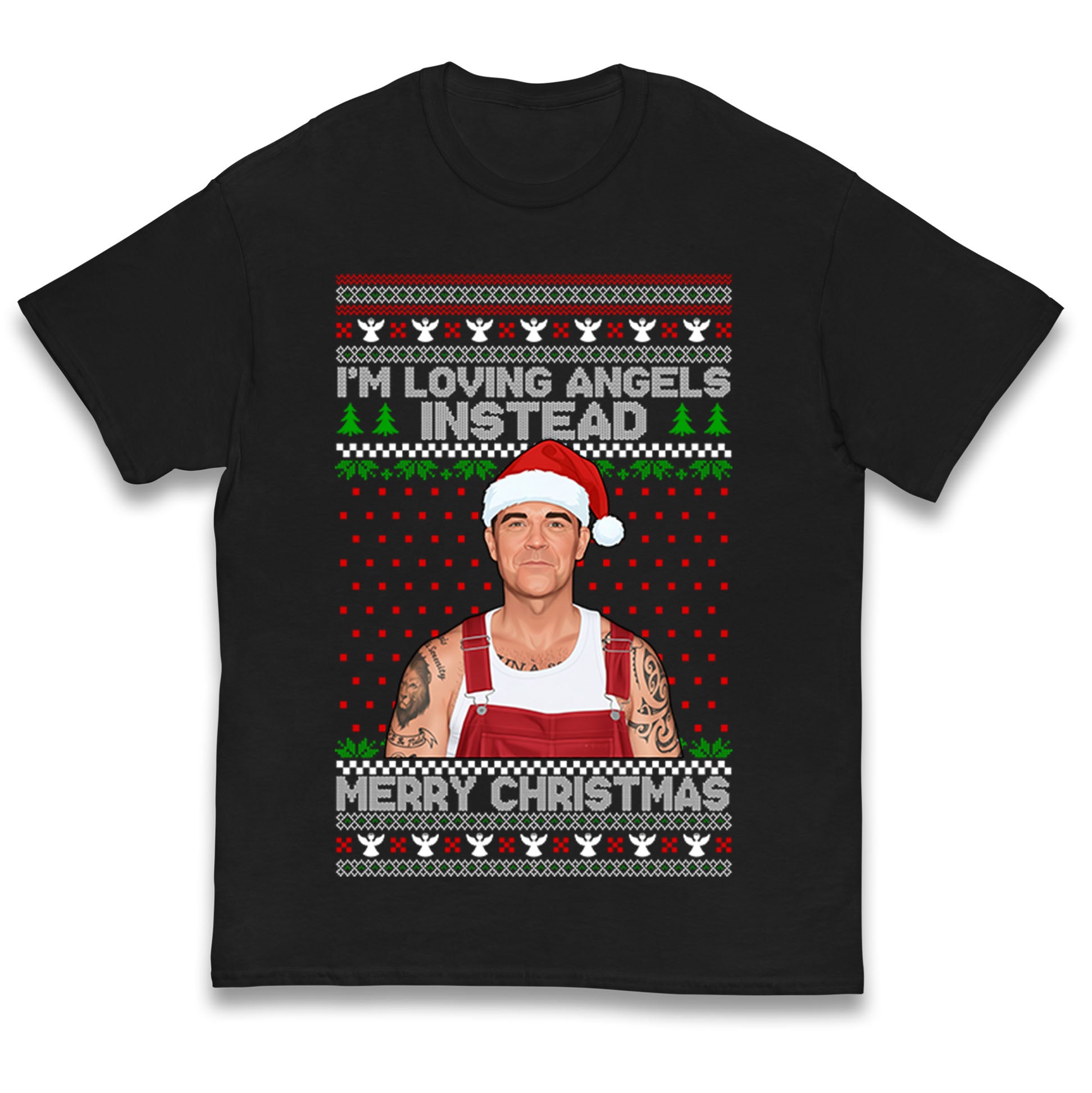 I m Loving Angels Instead Robbie Williams Christmas Kids T Shirt 130
I m Loving Angels Instead Robbie Williams Christmas Kids T Shirt 130