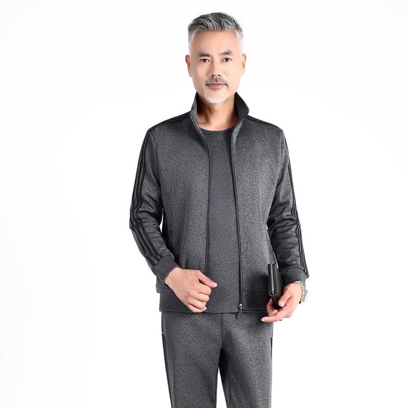 Мужской спортивный комплект худи и брюк больших размеров для весны/осени: Повседневный костюм для бега из двух частей для людей среднего и пожилого возраста 4XL
Мужской спортивный комплект худи и брюк больших размеров для весны/осени: Повседневный костюм для бега из двух частей для людей среднего и пожилого возраста 4XL