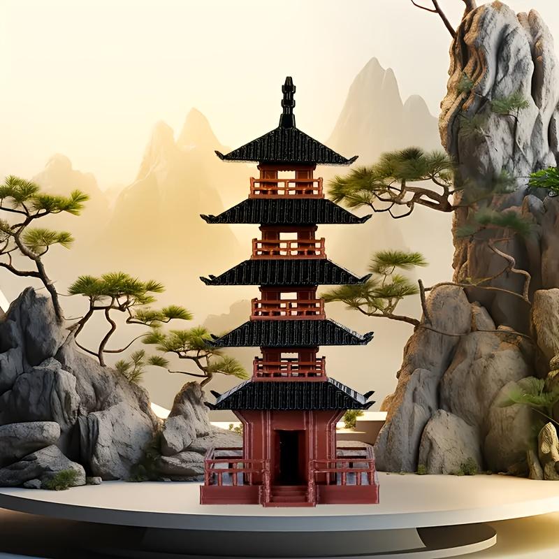 Classic style mini five-story pagoda architectural, traditional Chinese architecture, for home and office decoration, aquarium landscape accessories 1pc
Classic style mini five-story pagoda architectural, traditional Chinese architecture, for home and office decoration, aquarium landscape accessories 1pc