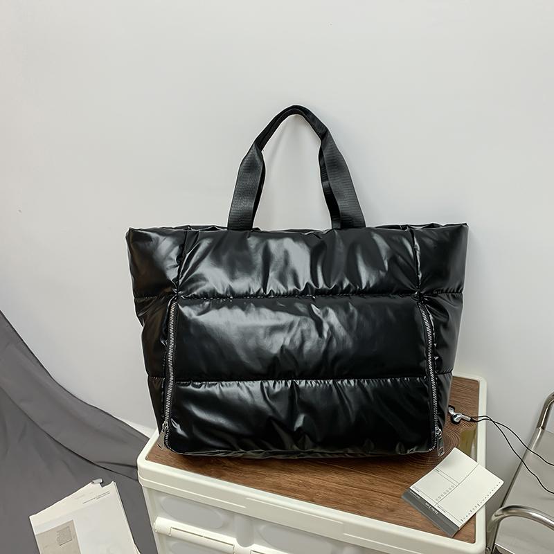 Oversize Casual Travel Bag For Women Waterproof Nylon Padded Tote Bag Quilted Cotton Space Handbag Messenger Fashion Couple Bag Large(Max Length 50cm)
Oversize Casual Travel Bag For Women Waterproof Nylon Padded Tote Bag Quilted Cotton Space Handbag Messenger Fashion Couple Bag Large(Max Length 50cm)