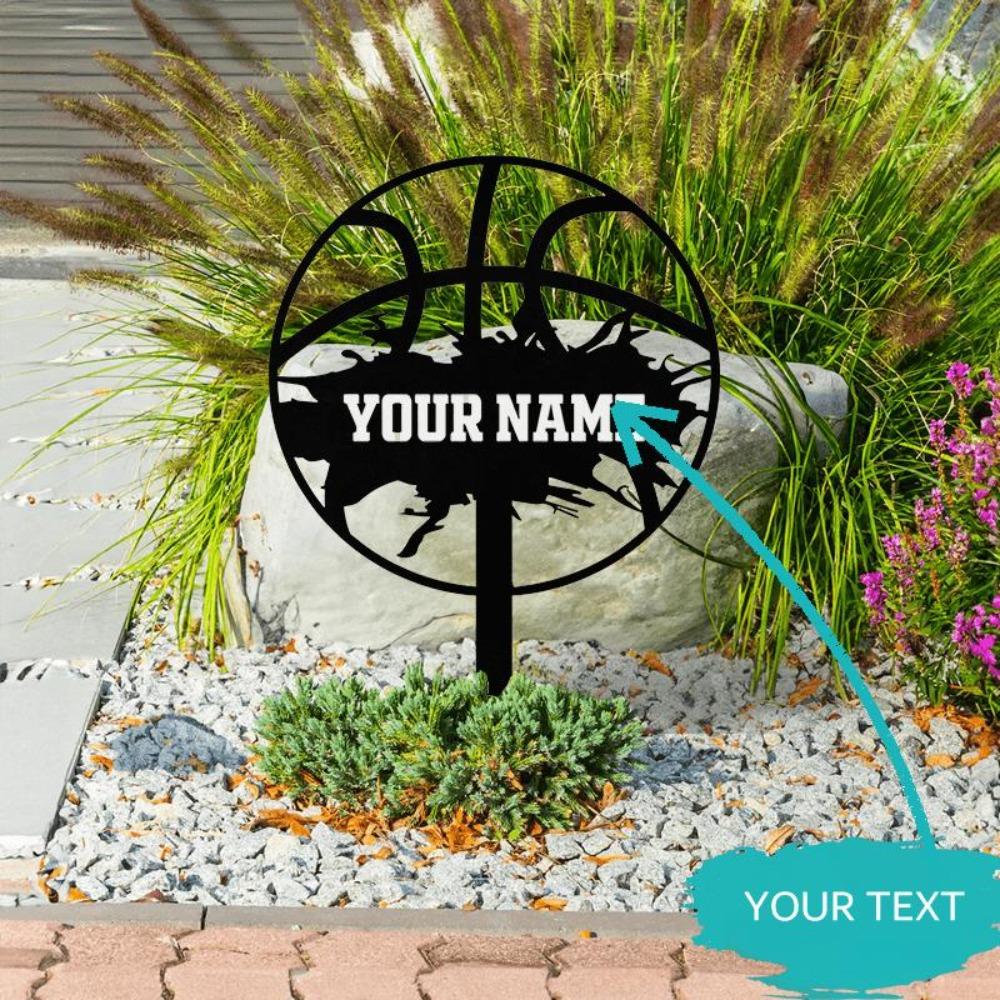 Customizable Metal Basketball Sign Outdoor Marker, Rustproof Garden Decor Durable Yard Art, Personalized Nameplate for Sports Fans 12inch/30cm
Customizable Metal Basketball Sign Outdoor Marker, Rustproof Garden Decor Durable Yard Art, Personalized Nameplate for Sports Fans 12inch/30cm
