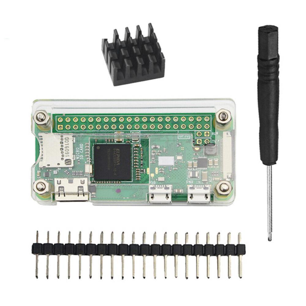 Комплект прозрачного защитного чехла для Raspberry Pi ZERO с отвертками для радиатора
Комплект прозрачного защитного чехла для Raspberry Pi ZERO с отвертками для радиатора