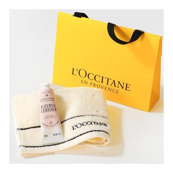 L OCCITANE Fleur de Surigier Sakura Perfumed Hand Cream 30mL With Towel Pre-wrapped Gift Set Popular Present Birthday
L OCCITANE Fleur de Surigier Sakura Perfumed Hand Cream 30mL With Towel Pre-wrapped Gift Set Popular Present Birthday