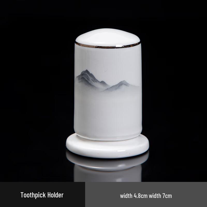 Ruhan Chinese Bone China Toothpick Holder - 10-Piece Set
Ruhan Chinese Bone China Toothpick Holder - 10-Piece Set