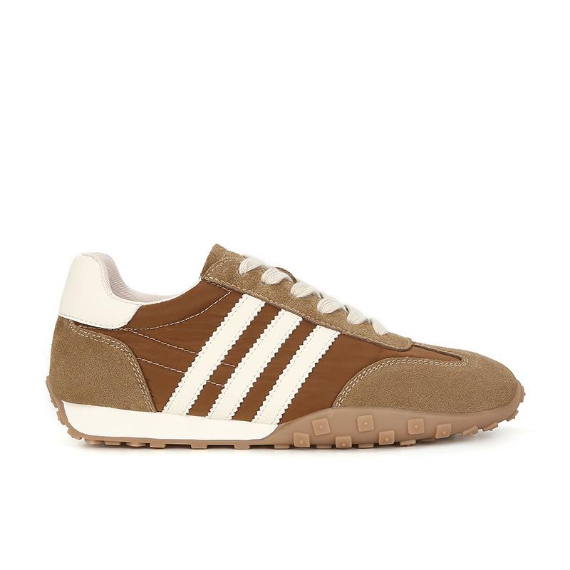 Cowhide version~ Su Yinyin has the same color matching and velvet platform casual sports shoes for women s German training shoes, Forrest Gump shoes 40 коричневий
Cowhide version~ Su Yinyin has the same color matching and velvet platform casual sports shoes for women s German training shoes, Forrest Gump shoes 40 коричневий