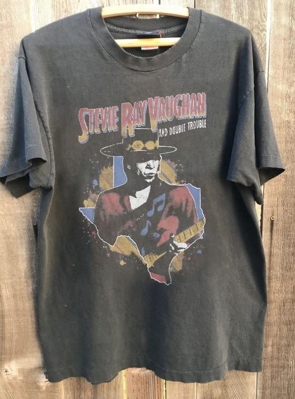 Stevie Ray Vaughan Guitar And Texas Tour Charcoal Unisex Shirt Men Women WA1837 Unisex T-Shirt L
Stevie Ray Vaughan Guitar And Texas Tour Charcoal Unisex Shirt Men Women WA1837 Unisex T-Shirt L