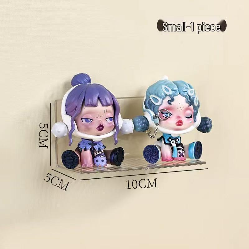 Transparent Acrylic Wall-Mounted Display Stand for Blind Boxes, No-Drill, Thickened Design
Transparent Acrylic Wall-Mounted Display Stand for Blind Boxes, No-Drill, Thickened Design