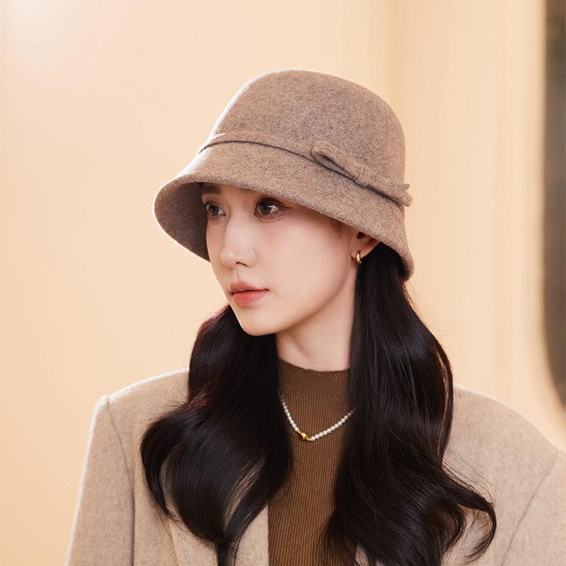 Wool fisherman s hat children autumn and winter high-end elegant retro basin hat M(56-58cm)
Wool fisherman s hat children autumn and winter high-end elegant retro basin hat M(56-58cm)