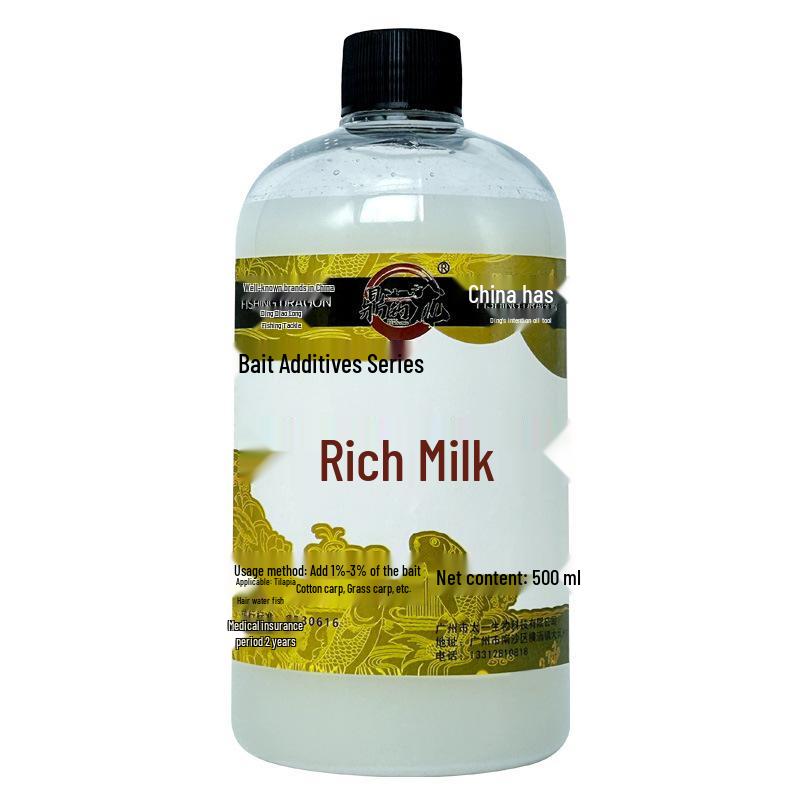 Strong Milk Aroma Fishing Bait Concentrate for Tilapia and Carp
Strong Milk Aroma Fishing Bait Concentrate for Tilapia and Carp