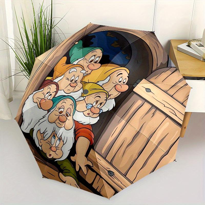 Dwarfs,Fantasy Themed Automatic Opening and Closing Folding Umbrella, Reinforced 8 Ribs, Compact Travel Design, Fashionable Folding Umbrella
Dwarfs,Fantasy Themed Automatic Opening and Closing Folding Umbrella, Reinforced 8 Ribs, Compact Travel Design, Fashionable Folding Umbrella