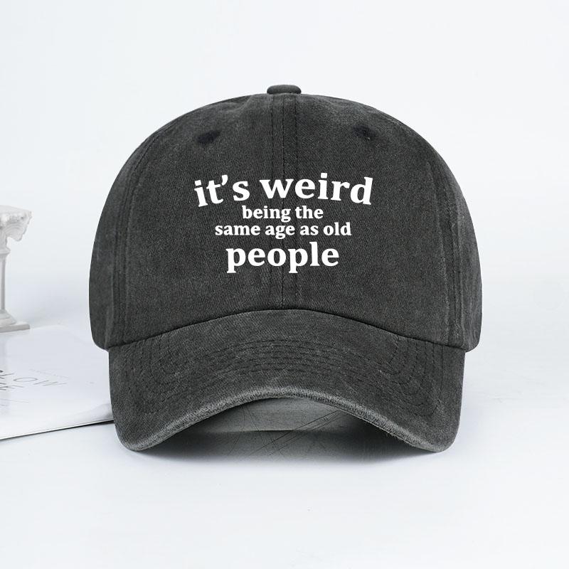 Mlfo It S Weird Printed Washed Baseball Cap Lightweight, Breathable, Adjustable Buckle Unisex Sports, Sun Hat, Fishing Hat
Mlfo It S Weird Printed Washed Baseball Cap Lightweight, Breathable, Adjustable Buckle Unisex Sports, Sun Hat, Fishing Hat