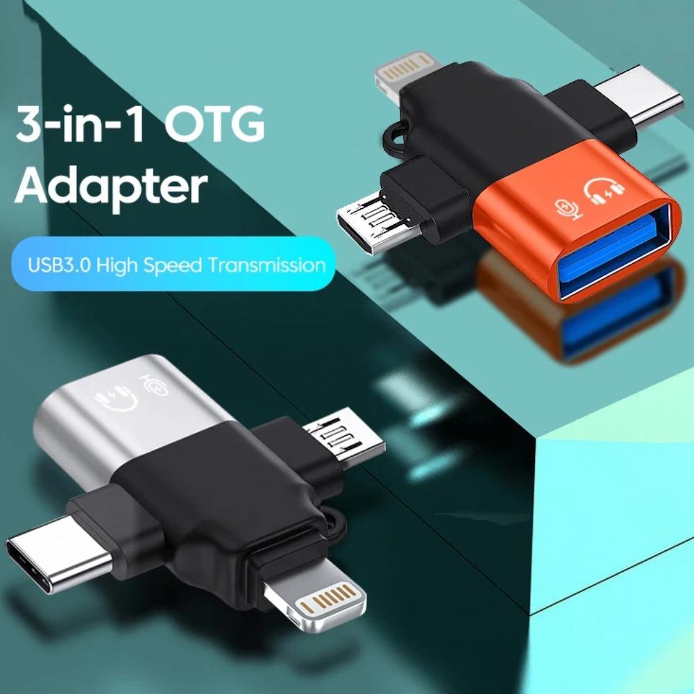 USB 3.0 3 в 1 OTG конвертер Micro USB USB 3.0 OTG адаптер для телефона/USB-накопителя/ноутбука
USB 3.0 3 в 1 OTG конвертер Micro USB USB 3.0 OTG адаптер для телефона/USB-накопителя/ноутбука
