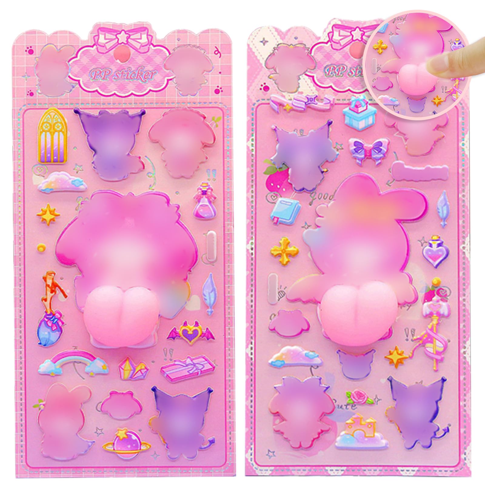 Ouvesa 3D Puffy Seal Stickers Cute Plush Girl and Boy Designs Removable Notebook Diary Reward DIY Craft
Ouvesa 3D Puffy Seal Stickers Cute Plush Girl and Boy Designs Removable Notebook Diary Reward DIY Craft