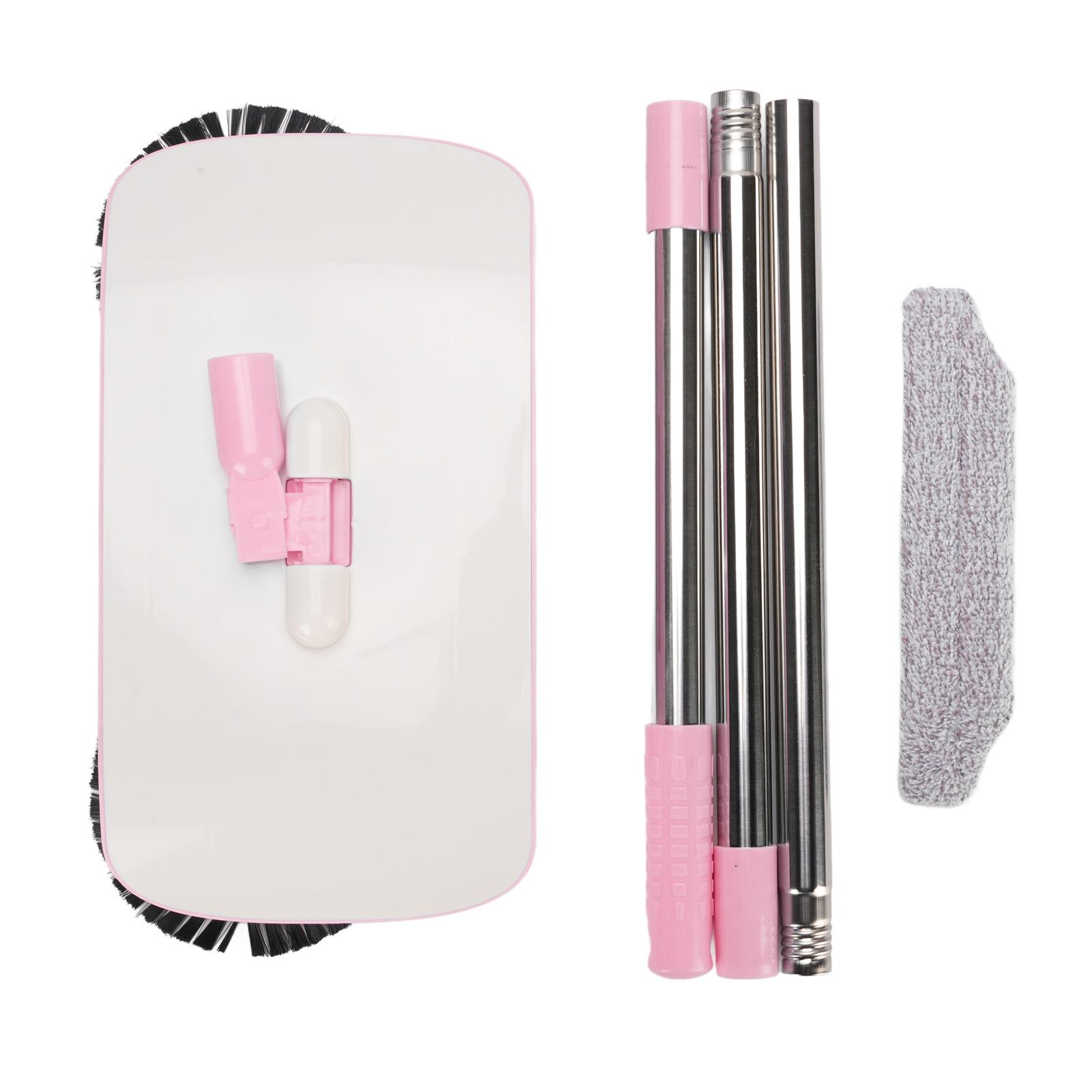 2 in 1 Hand Push Floor Sweeper Stainless Steel 180 Degree Rotating Hard Floor Mopping Sweeper рожевий
2 in 1 Hand Push Floor Sweeper Stainless Steel 180 Degree Rotating Hard Floor Mopping Sweeper рожевий