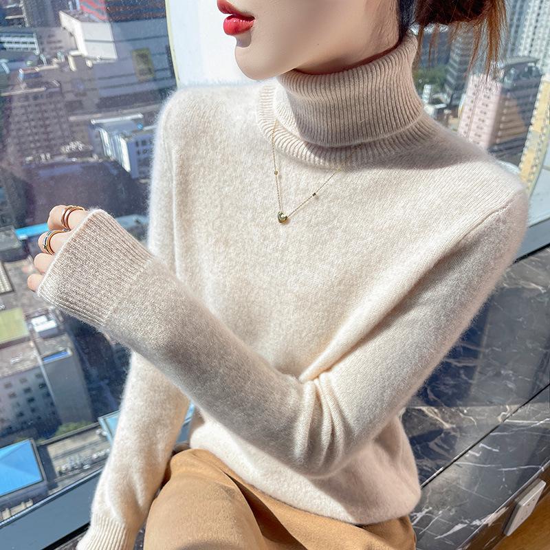 High-End Cashmere Women s Slim-Fit Turtleneck Sweater – Thickened for Autumn/Winter S (suitable for 85-100 jin)
High-End Cashmere Women s Slim-Fit Turtleneck Sweater – Thickened for Autumn/Winter S (suitable for 85-100 jin)