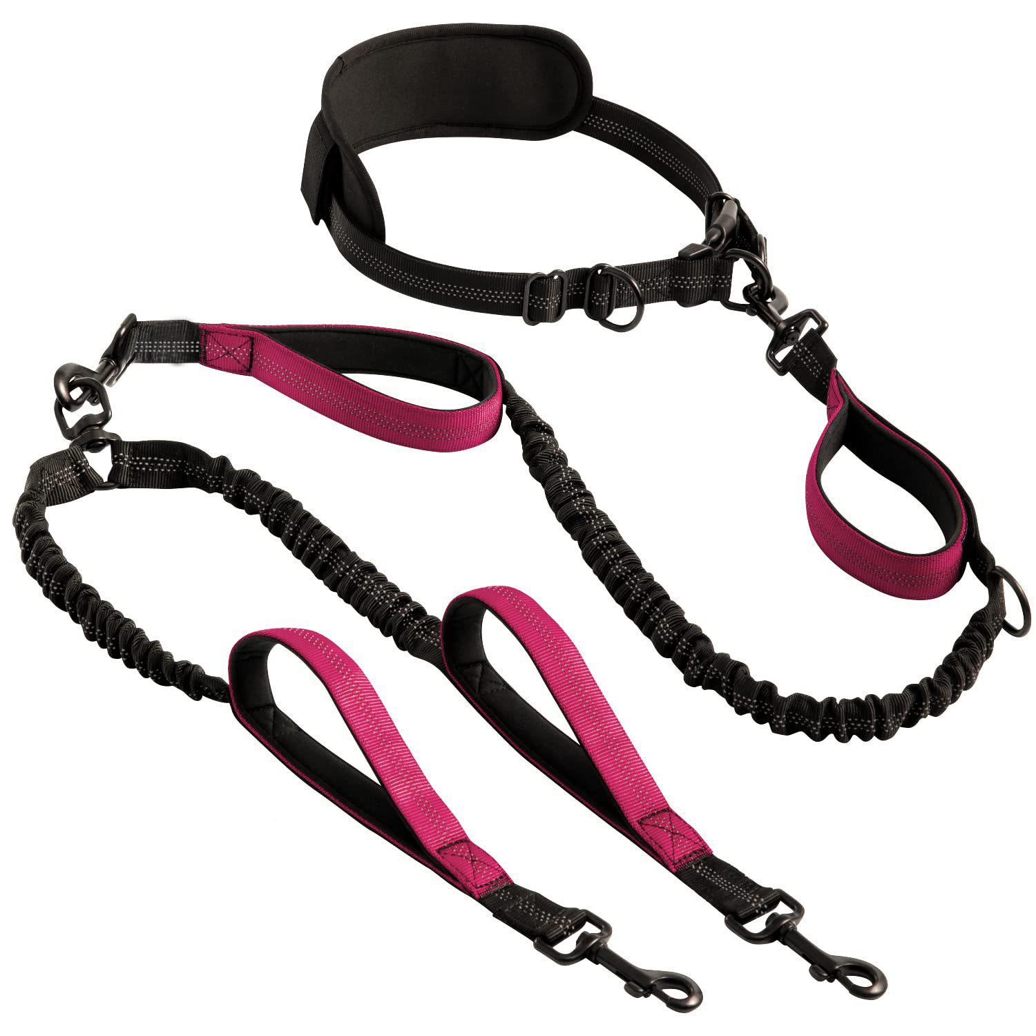 Hands Free Double Dog Leash – Dual Leash for Medium and Large Breeds – Lead for 2 Dogs with Padded Handles,Reflective Stitches рожевий червоний колір
Hands Free Double Dog Leash – Dual Leash for Medium and Large Breeds – Lead for 2 Dogs with Padded Handles,Reflective Stitches рожевий червоний колір
