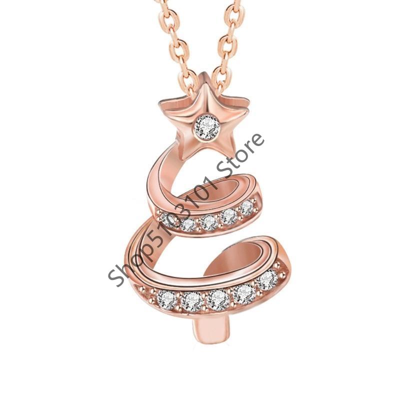 X6HE Trendy Chain Necklace Elegant Fashion Necklaces Christmas Tree Pendant Necklace
X6HE Trendy Chain Necklace Elegant Fashion Necklaces Christmas Tree Pendant Necklace