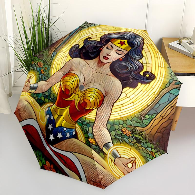 1pc Wonder Woman Automatic Open/Close Umbrella - 8-Rib Stability - All-Season Everyday & Formal Use yy251022002
1pc Wonder Woman Automatic Open/Close Umbrella - 8-Rib Stability - All-Season Everyday & Formal Use yy251022002